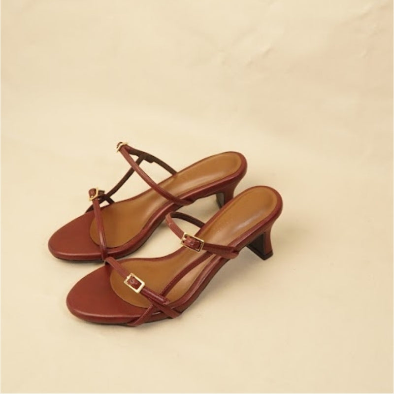 Lily Heels - Burgundy