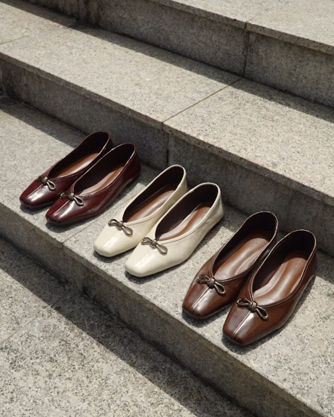 Eleonore Ballet Flats - Deep Truffle