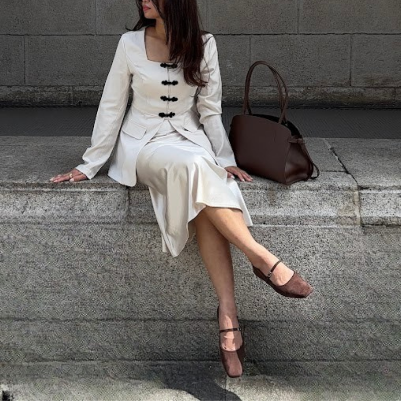 Alba The Suede Mary Jane - Cocoa Suede
