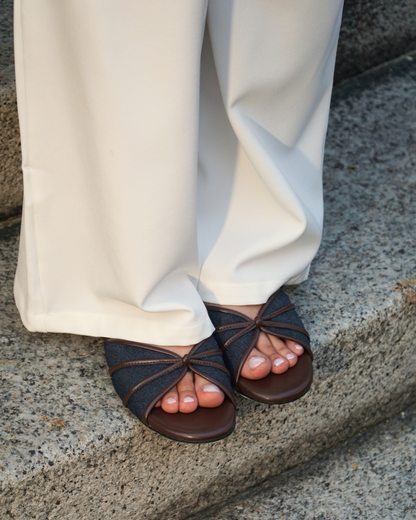 Capri Sandals - Denim Dreams
