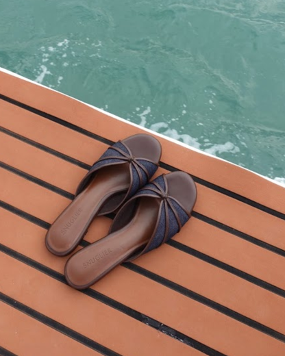 Capri Sandals - Denim Dreams