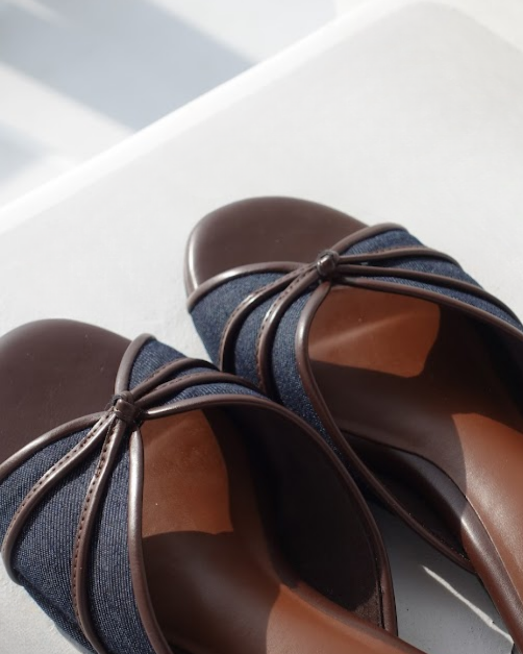 Capri Sandals - Denim Dreams