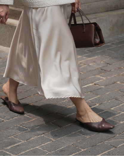 Elaine Maison Mules - Sable No. 3