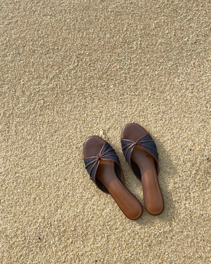 Capri Sandals - Denim Dreams