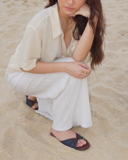 Capri Sandals - Denim Dreams