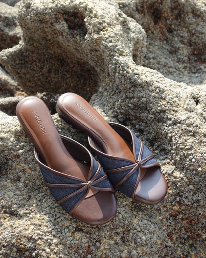 Capri Sandals - Denim Dreams