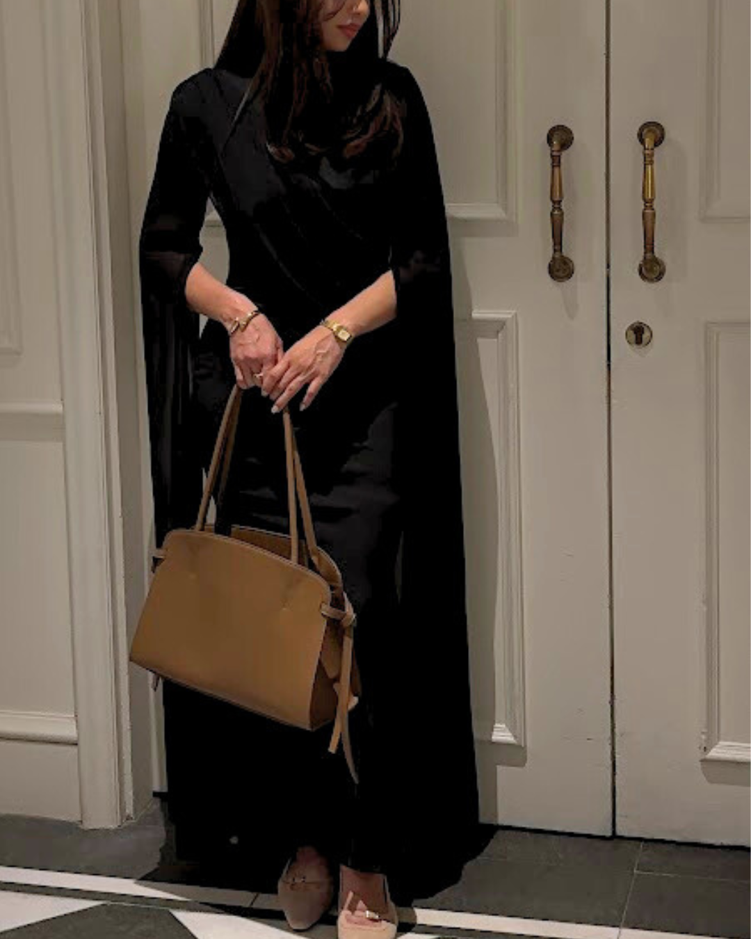 Pirrie Hourglass Bag - Biscotti