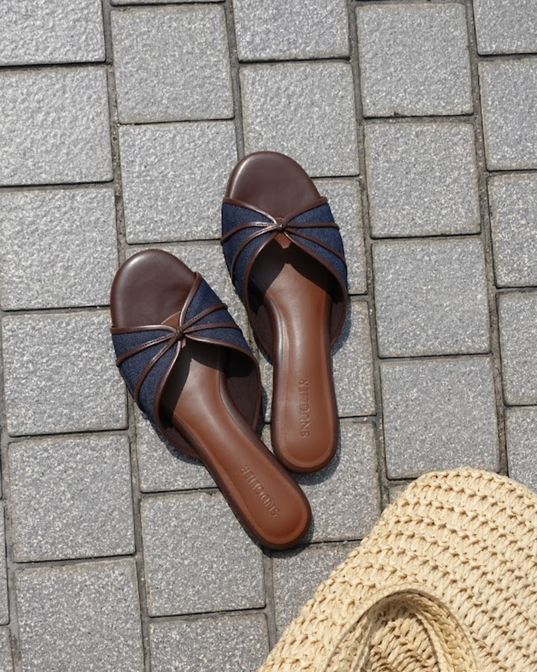 Capri Sandals - Denim Dreams
