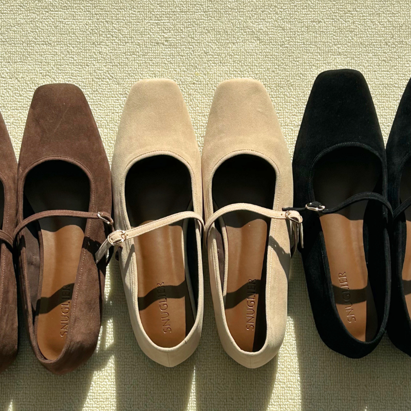 Alba The Suede Mary Jane - Cocoa Suede