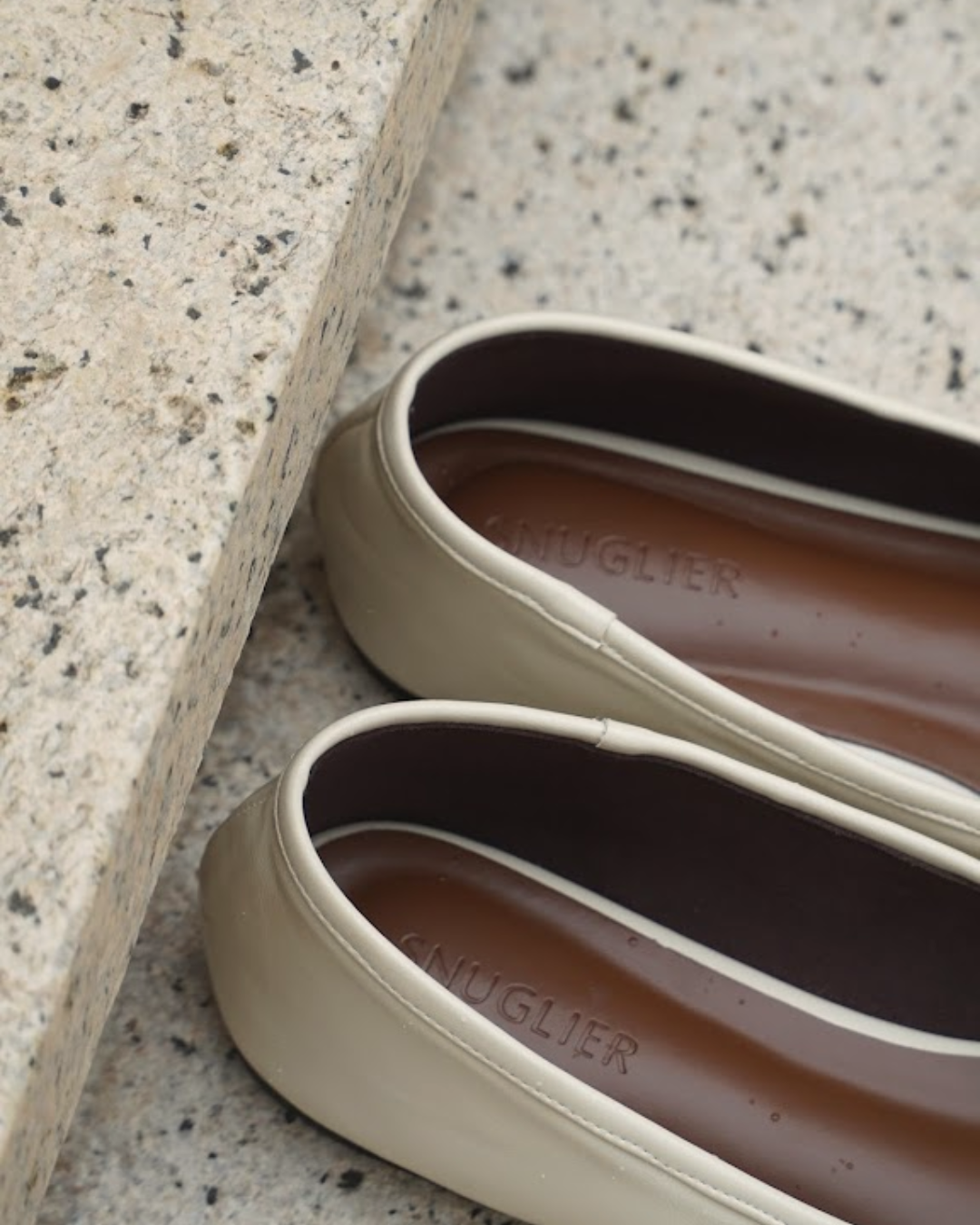 Eleonore Ballet Flats - Vanilla Silk
