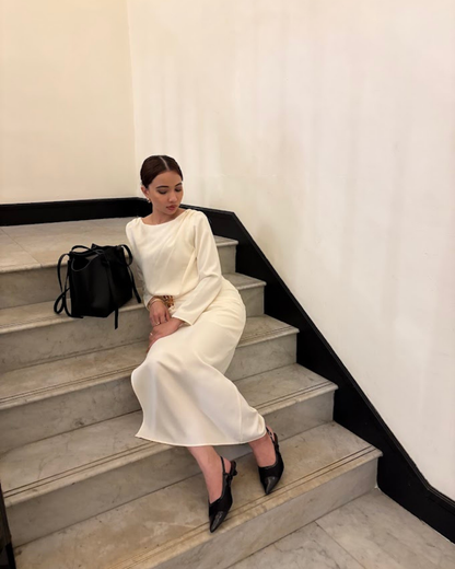 Meredith Mesh Sling Back Heels - Nightfall