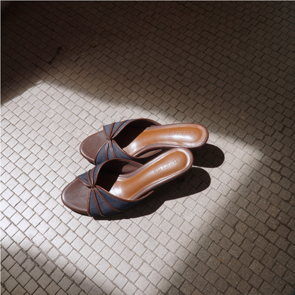 Capri Heels - Denim Dreams