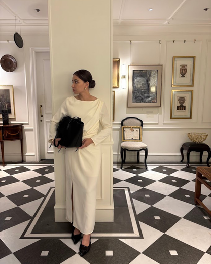 Meredith Mesh Sling Back Heels - Nightfall