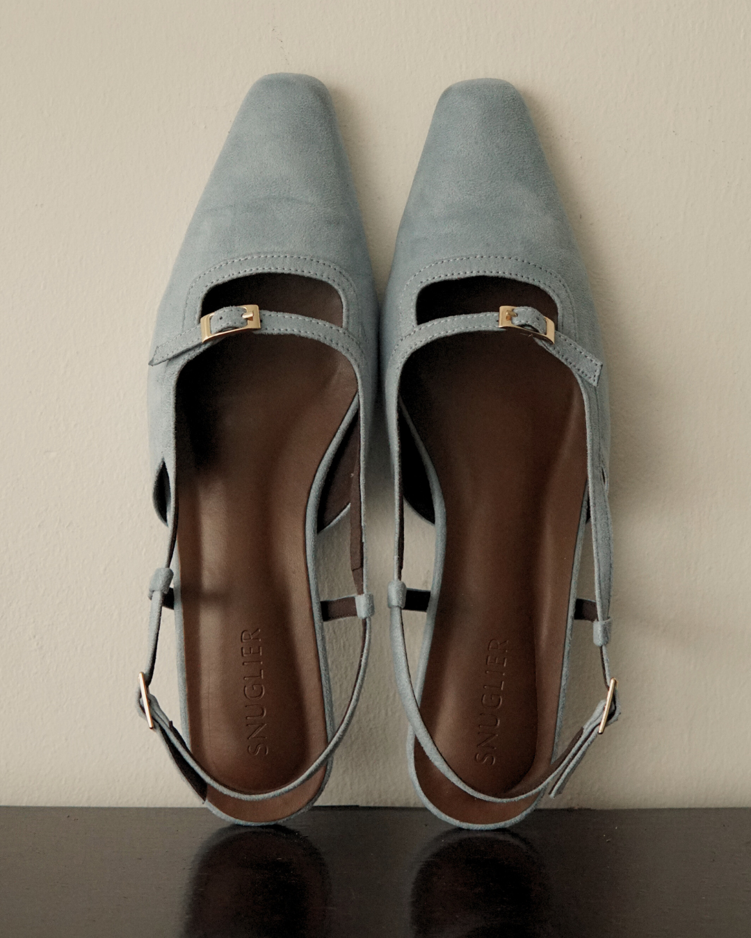 Aubrey Petite-Heel Slingback - Poudre Bleu