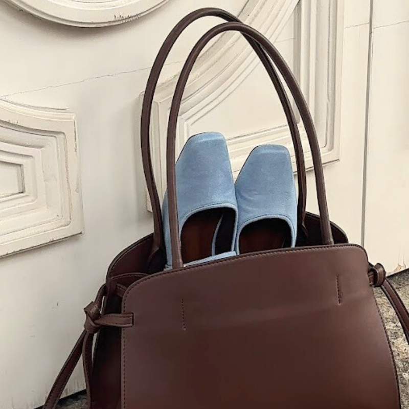Alba The Suede Mary Jane - Poudre Blue