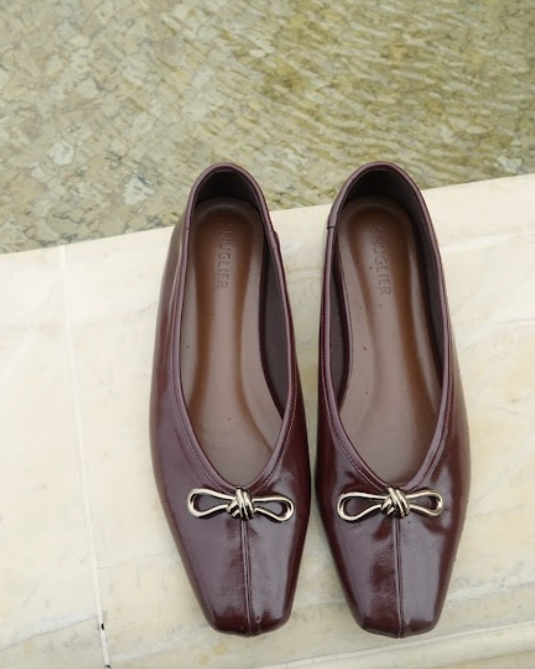 Eleonore Ballet Flats - Cabernet Rouge