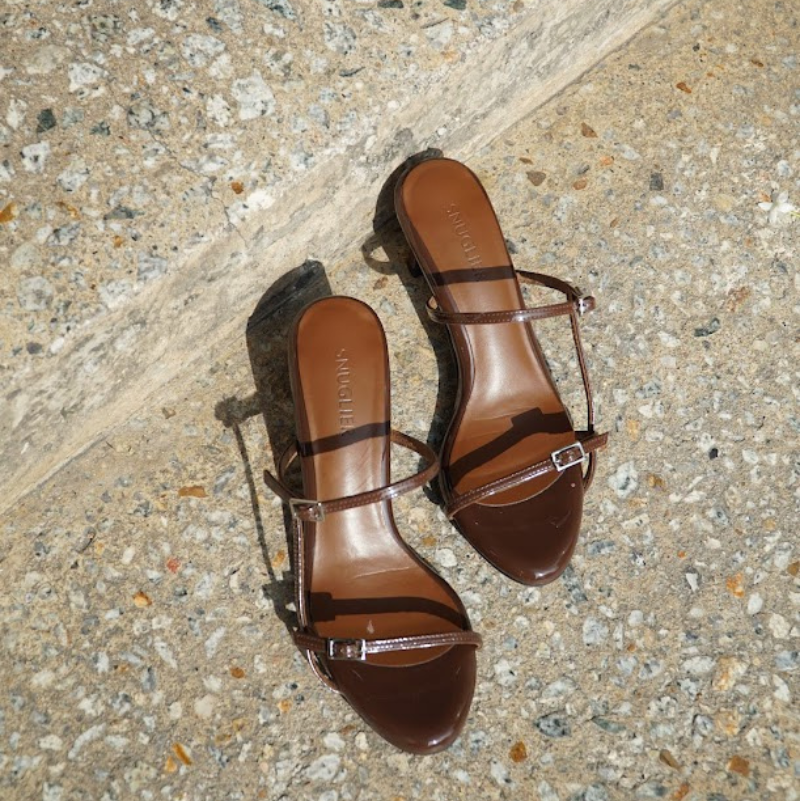 Lily Heels - Deep Walnut