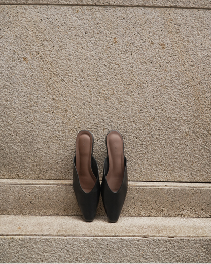 Elaine Maison Mules - Midnight Atelier