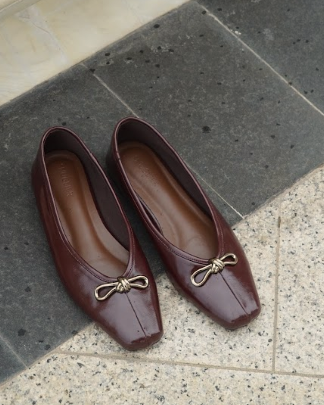 Eleonore Ballet Flats - Cabernet Rouge