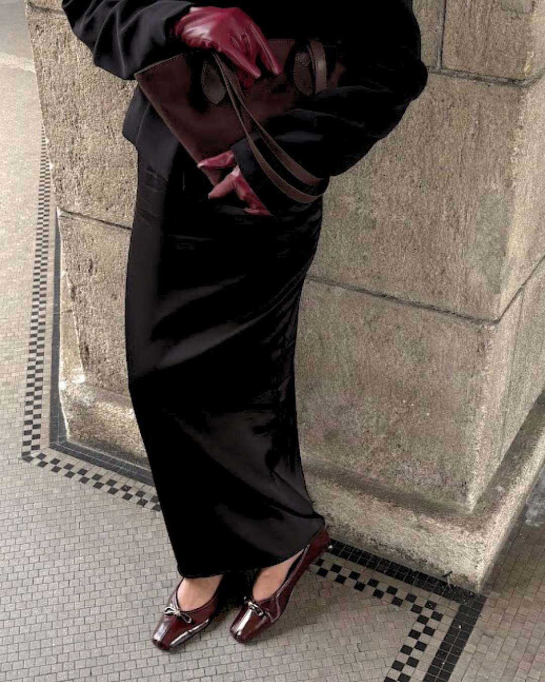 Eleonore Ballet Flats - Cabernet Rouge