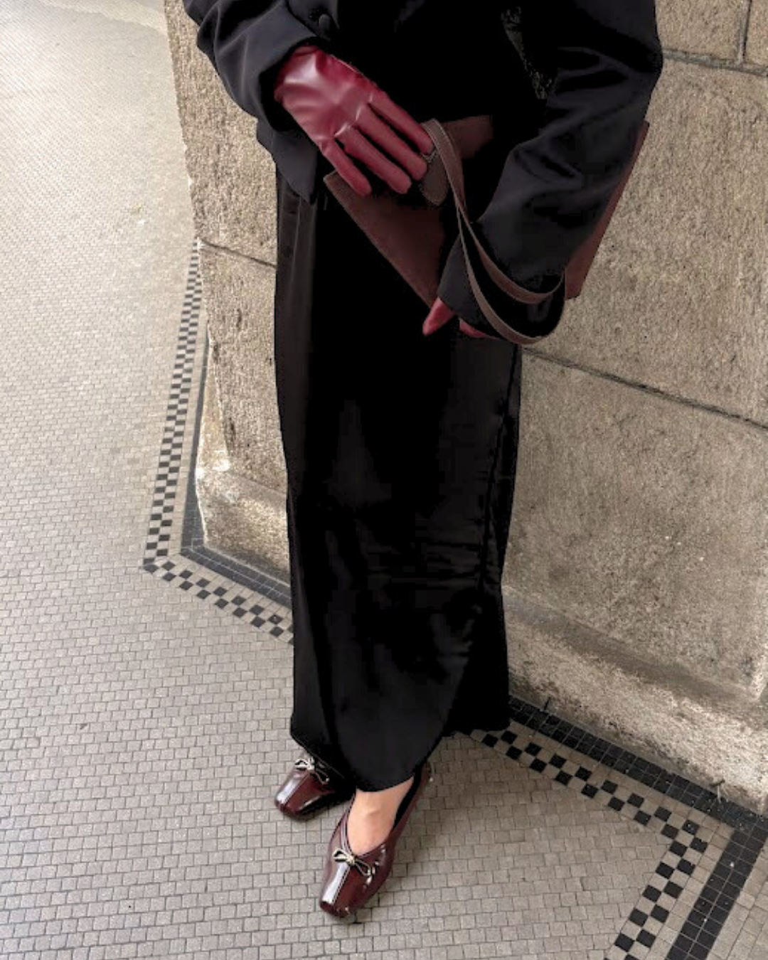 Eleonore Ballet Flats - Cabernet Rouge