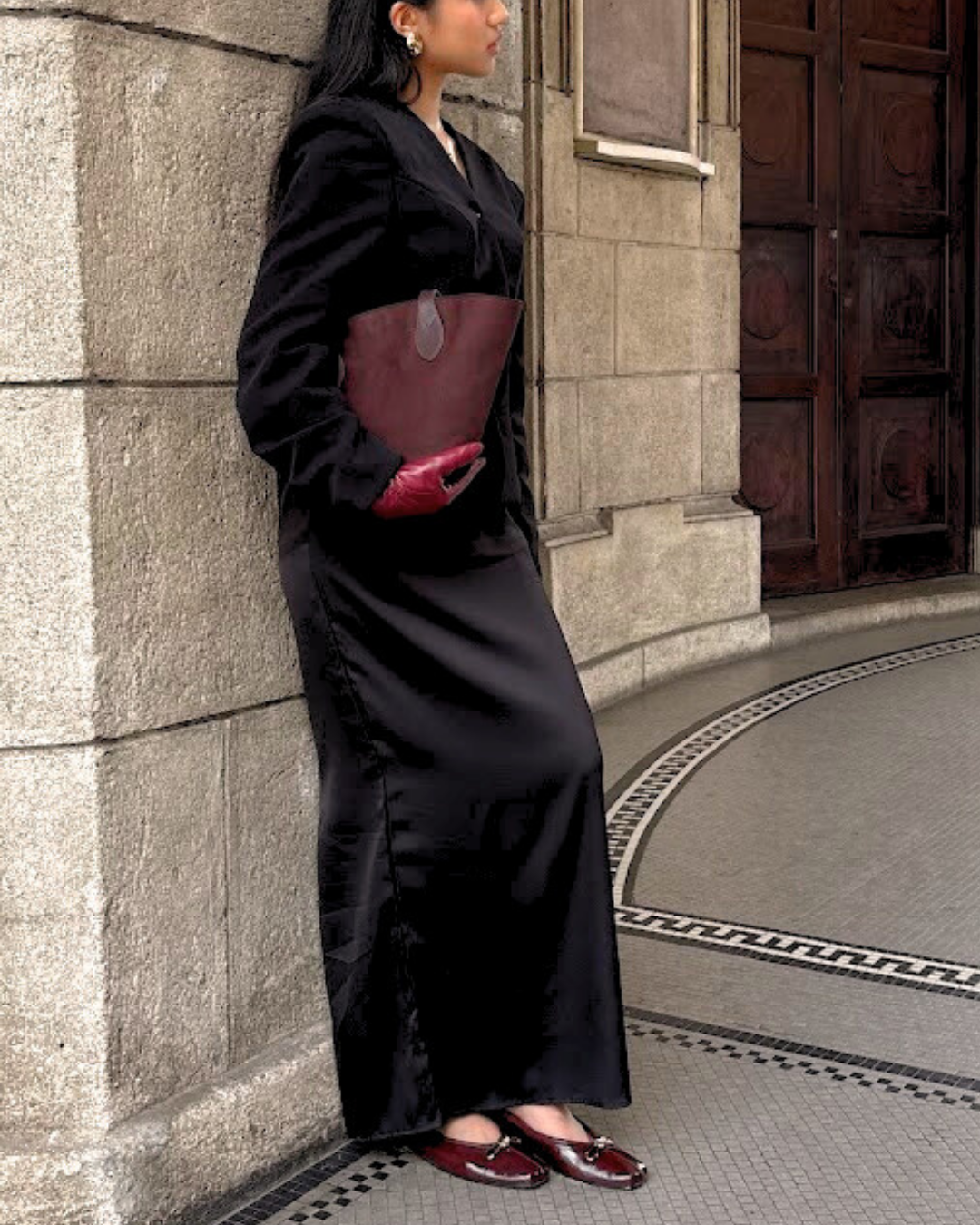 Eleonore Ballet Flats - Cabernet Rouge