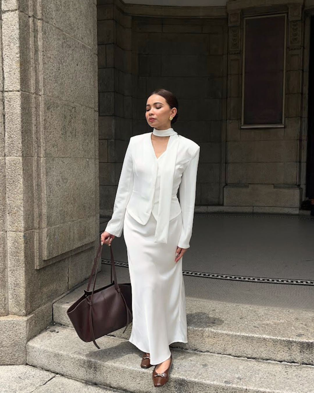 Eleonore Ballet Flats - Deep Truffle