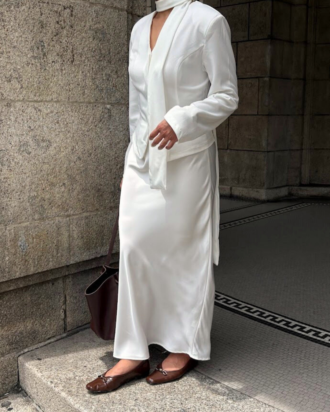 Eleonore Ballet Flats - Deep Truffle