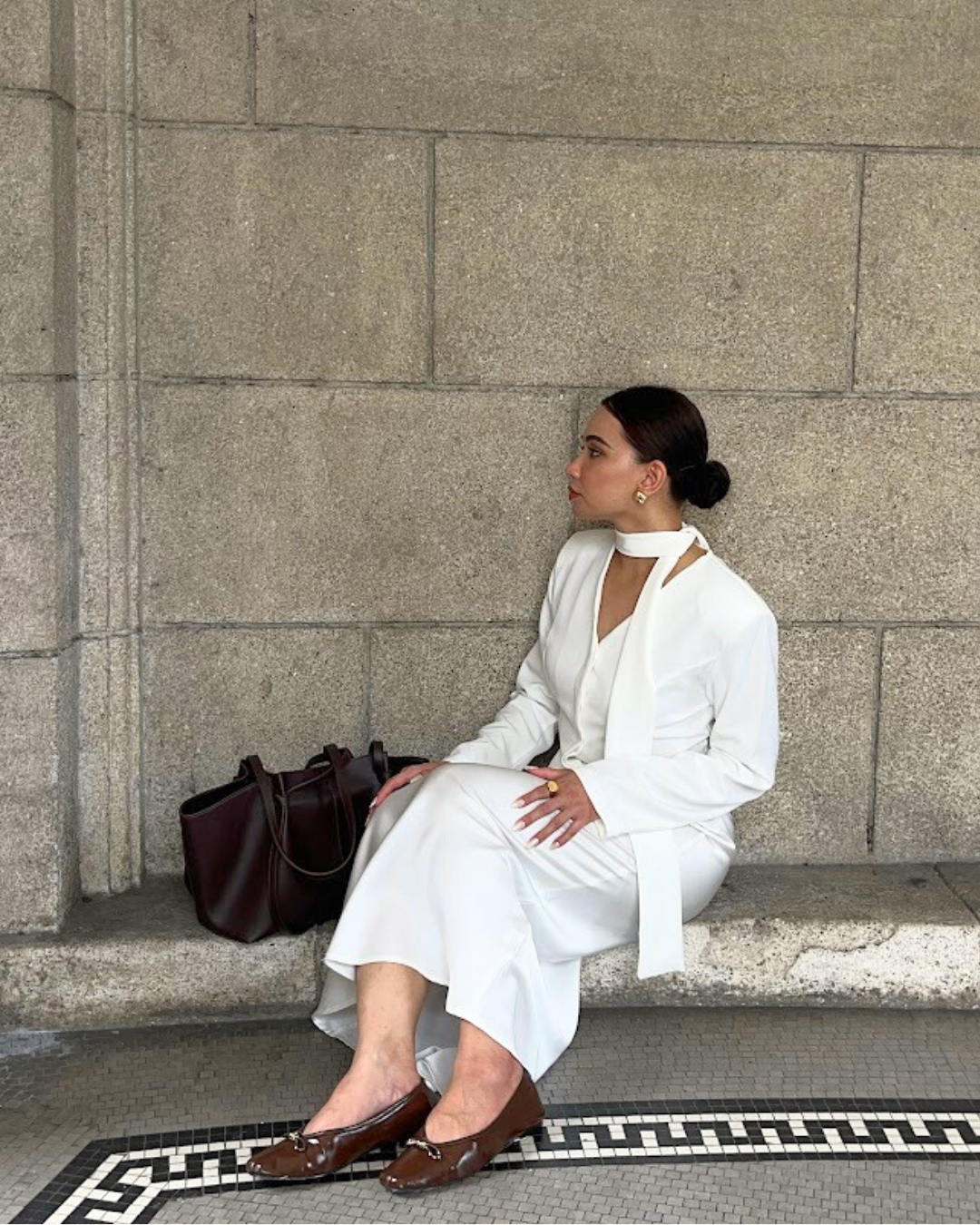 Eleonore Ballet Flats - Deep Truffle