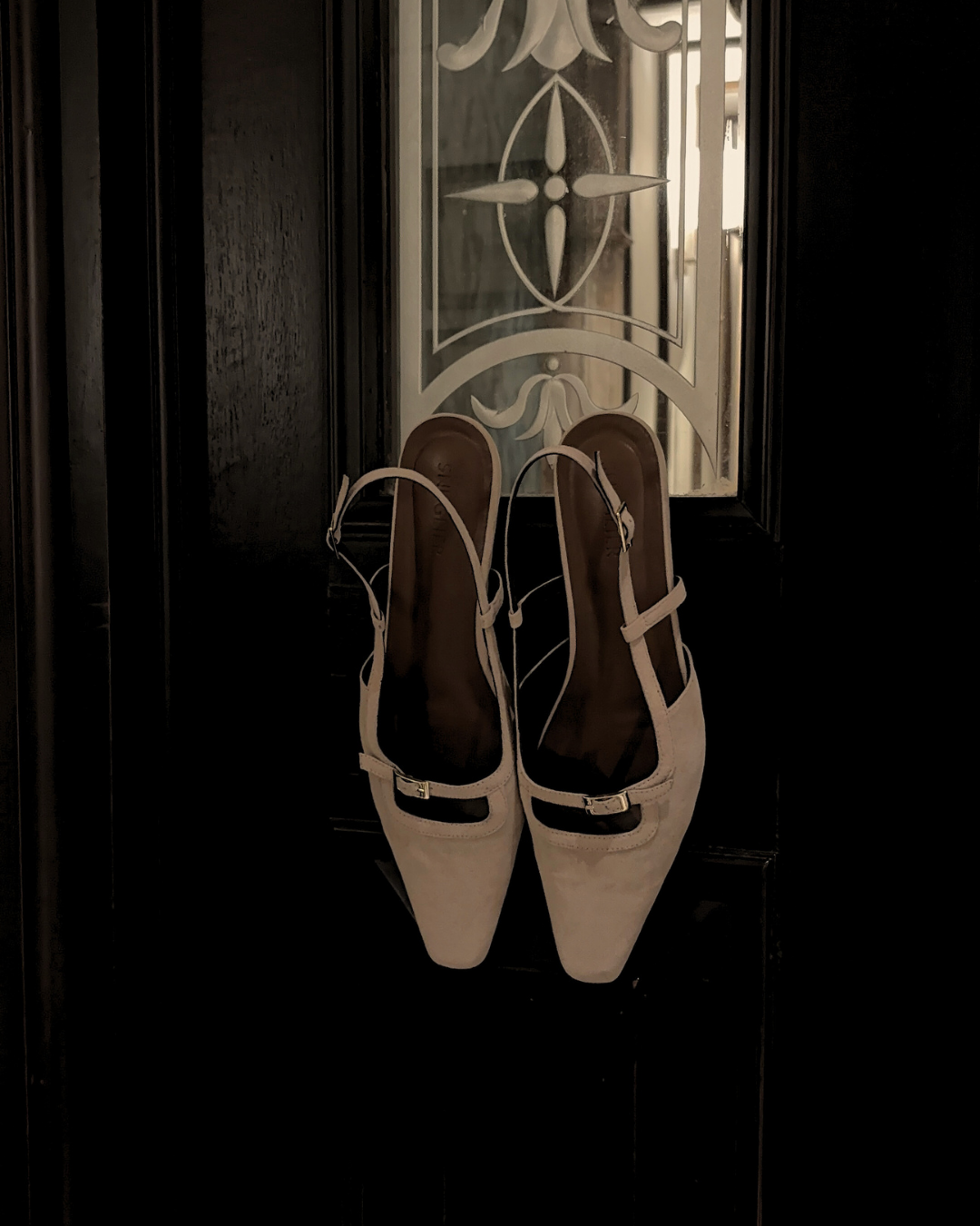 Aubrey Petite-Heel Slingback - Crème Ivoire