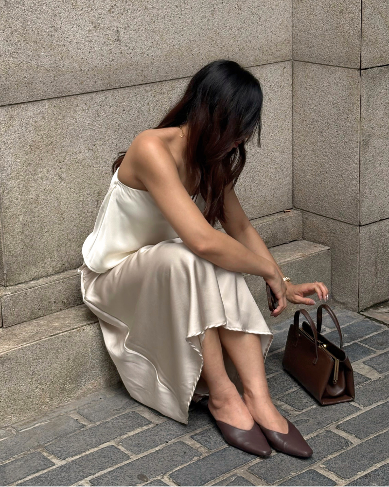Elaine Maison Mules - Sable No. 3