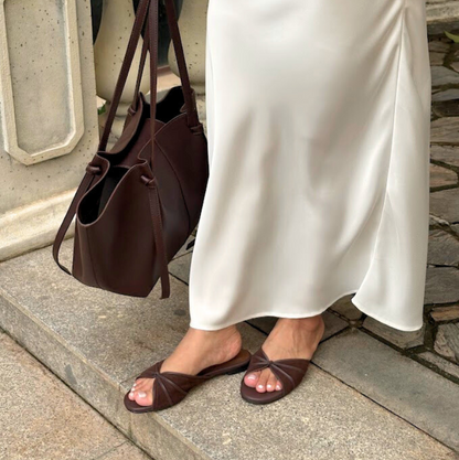 Capri Sandals - Martini Suede
