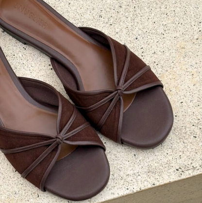 Capri Sandals - Martini Suede