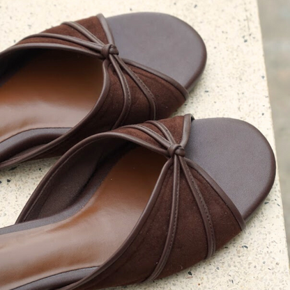 Capri Sandals - Martini Suede