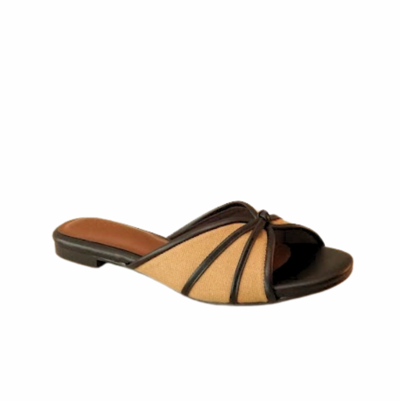 Capri Sandals - Salted Black