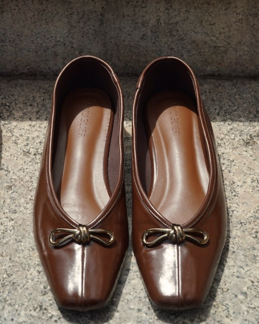 Eleonore Ballet Flats - Deep Truffle
