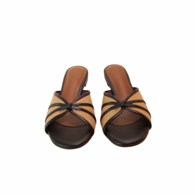 Capri Sandals - Salted Black