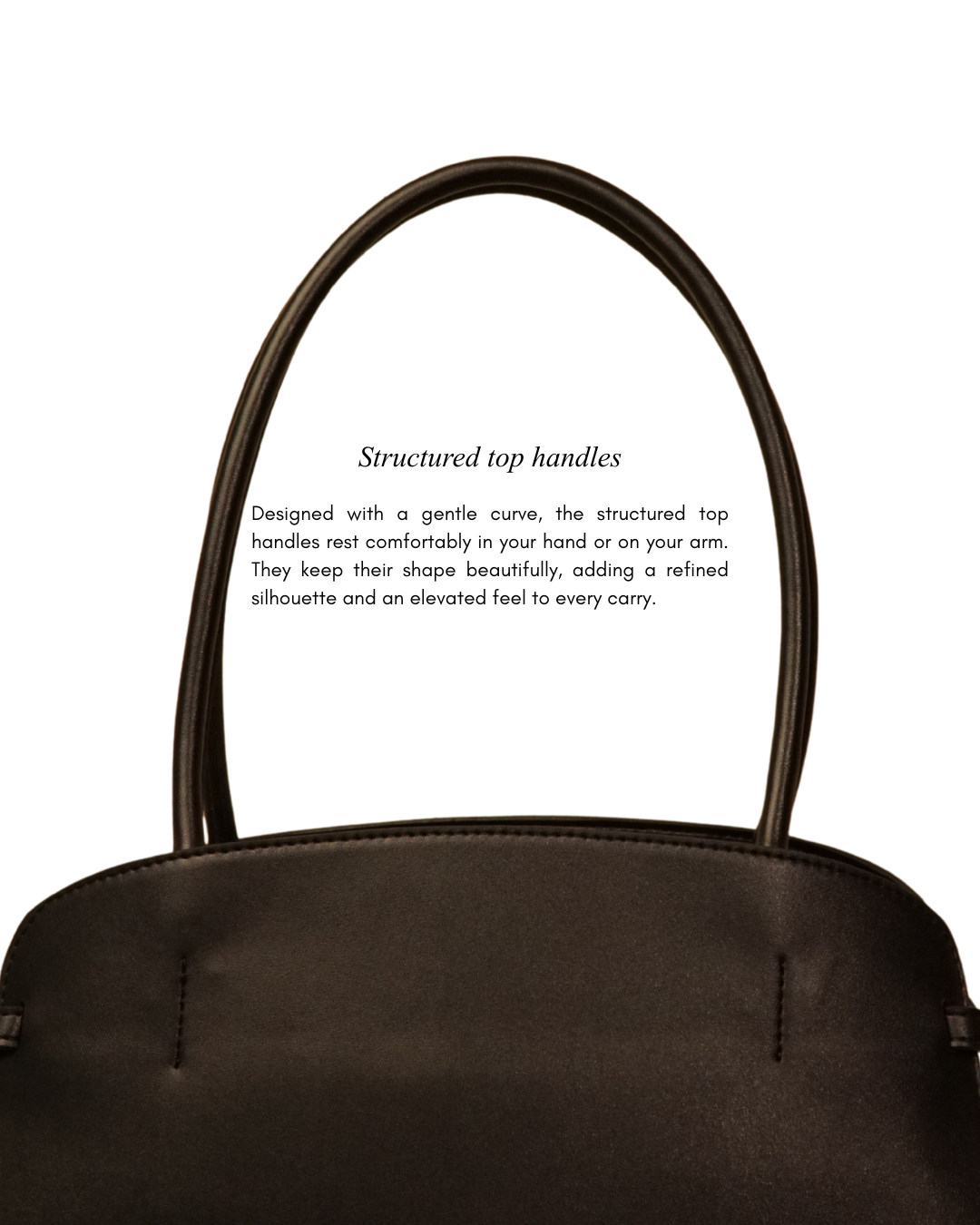 Pirrie Hourglass Bag - Noir