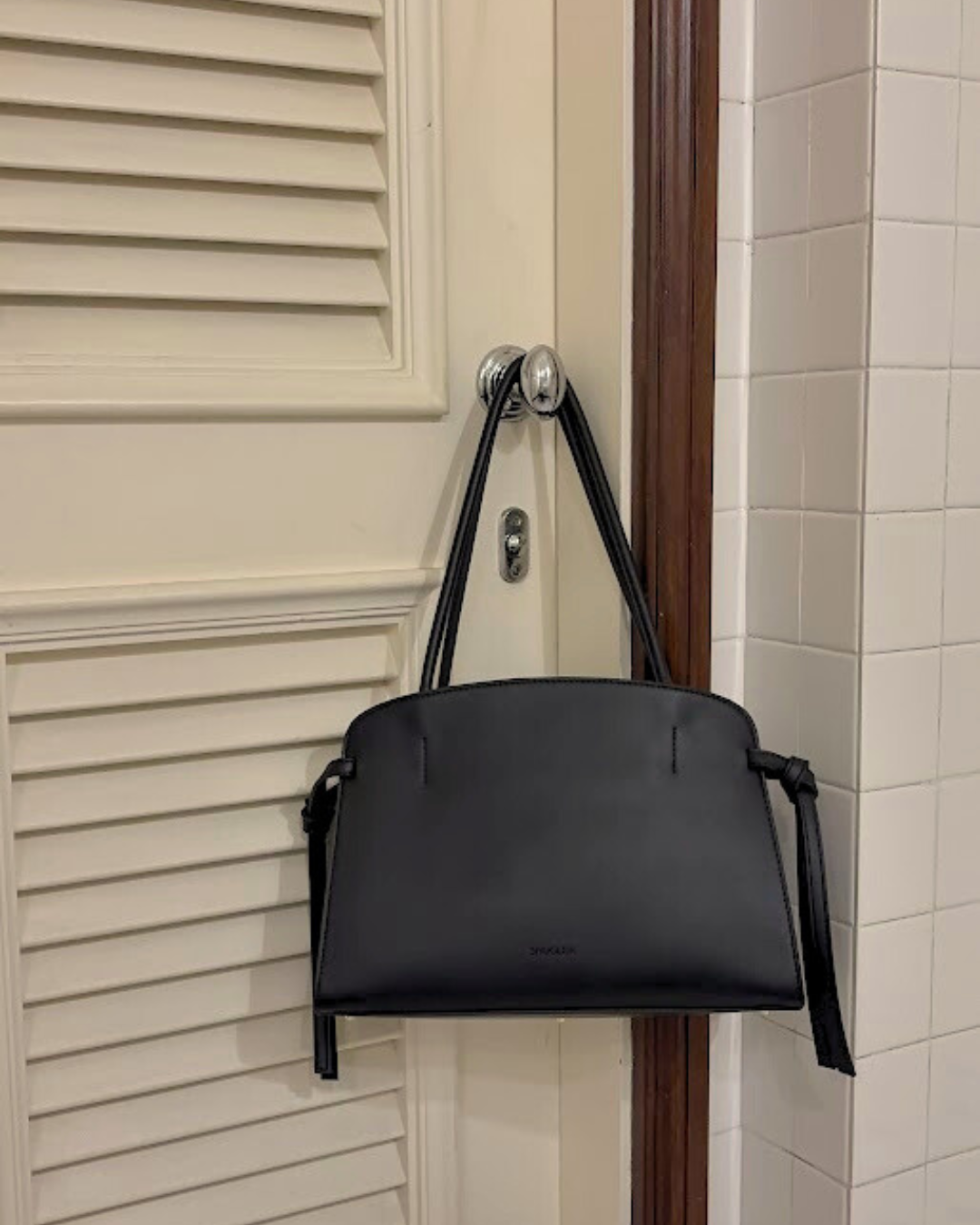 Pirrie Hourglass Bag - Noir