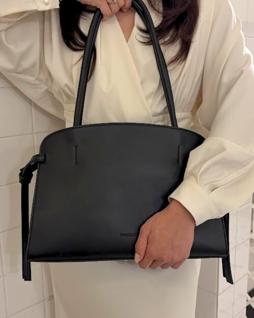 Pirrie Hourglass Bag - Noir