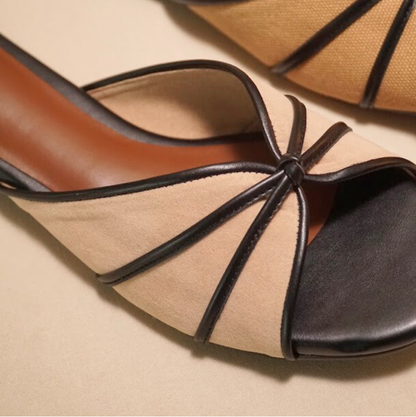 Capri Sandals - Black Sand