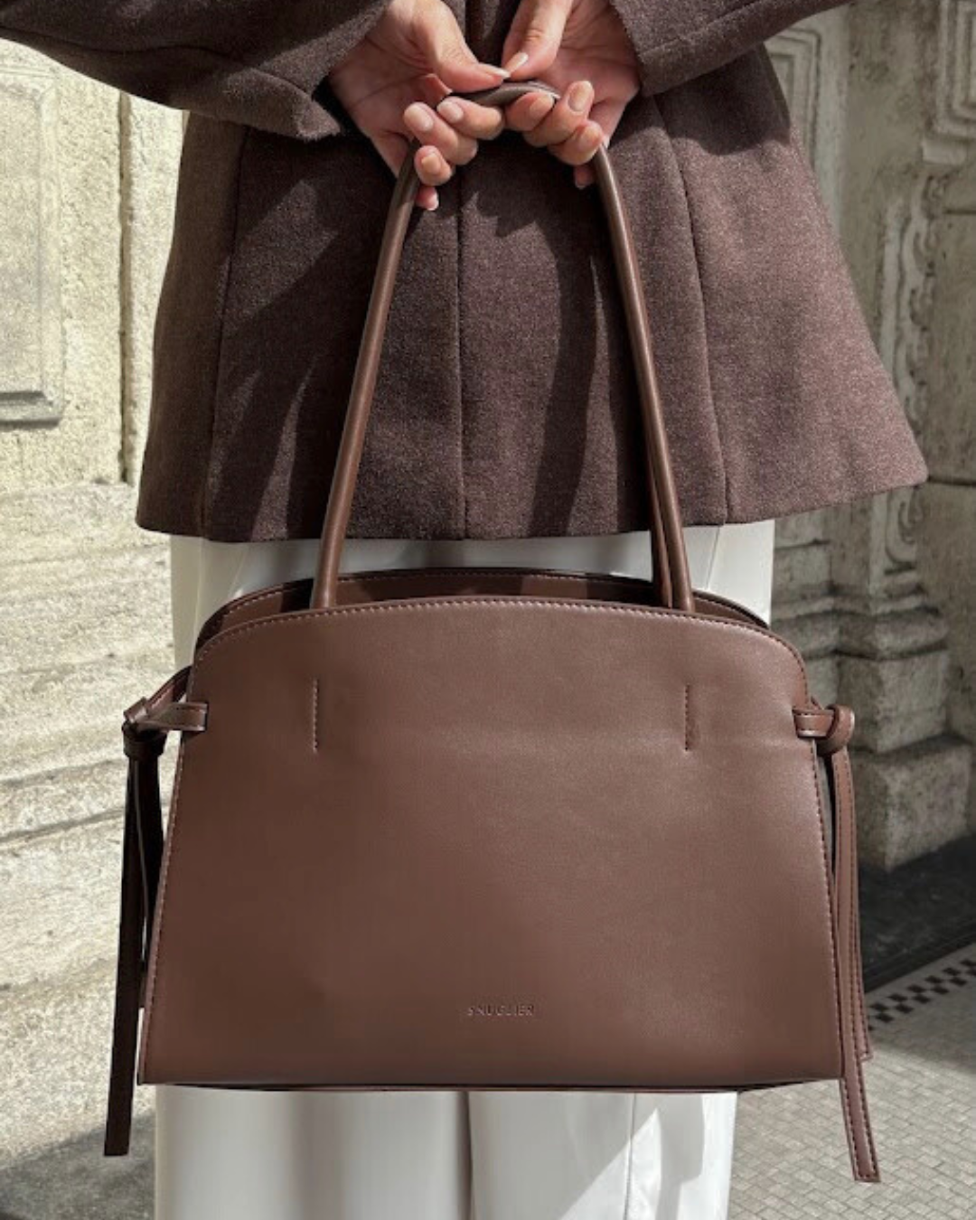 Pirrie Hourglass Bag - Cacao